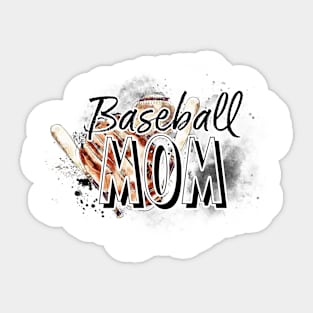 Baseball Mom Sticker